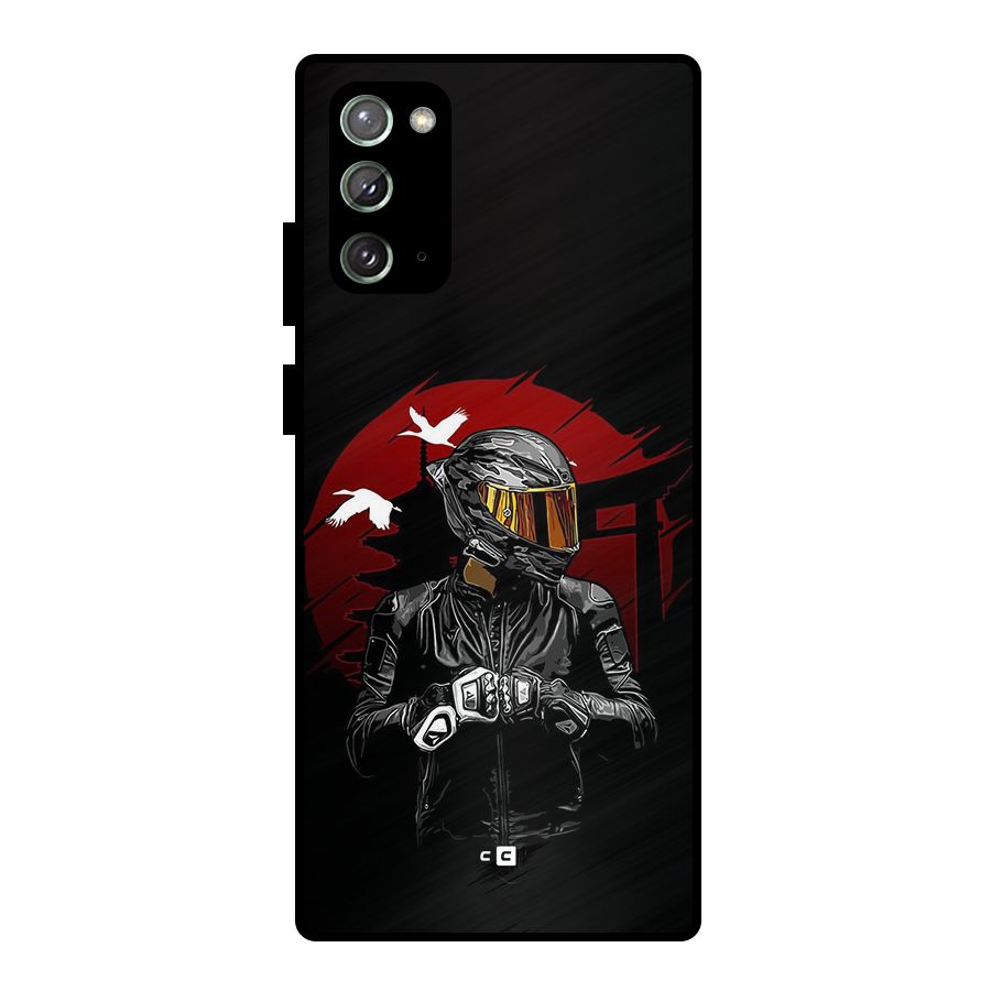 Moto Rider Ready Metal Back Case for Galaxy Note 20