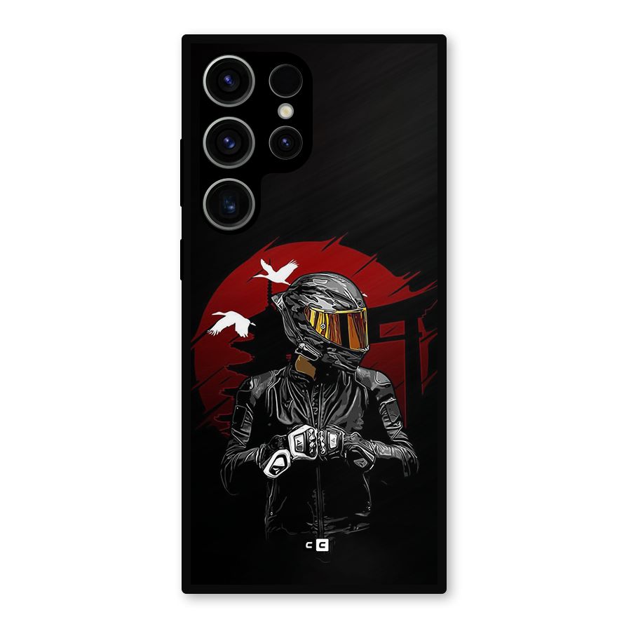 Moto Rider Ready Metal Back Case for Galaxy S23 Ultra