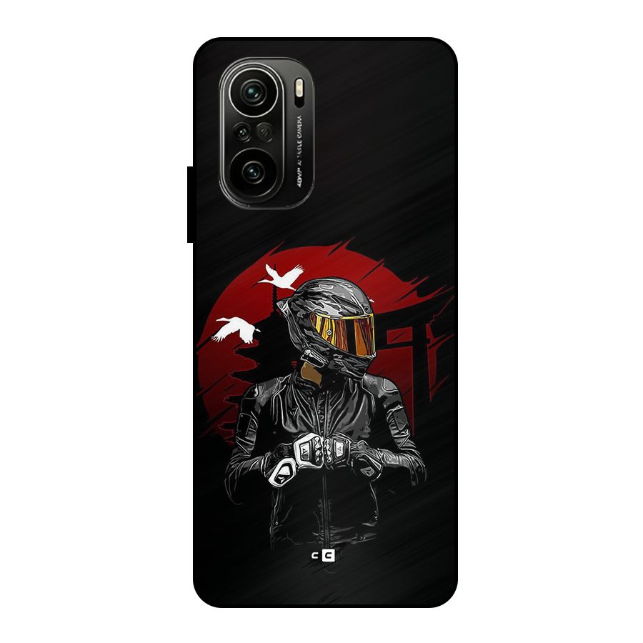 Moto Rider Ready Metal Back Case for Mi 11x