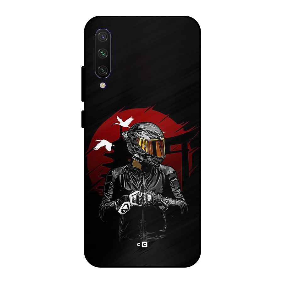 Moto Rider Ready Metal Back Case for Mi A3