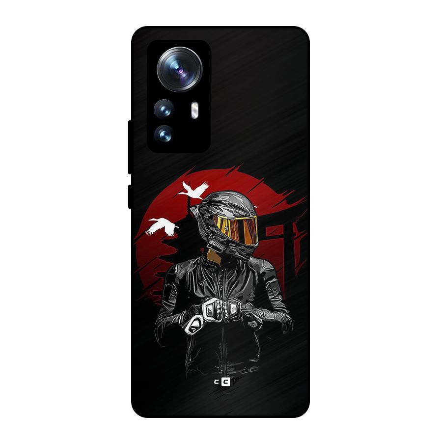 Moto Rider Ready Metal Back Case for Xiaomi 12 Pro