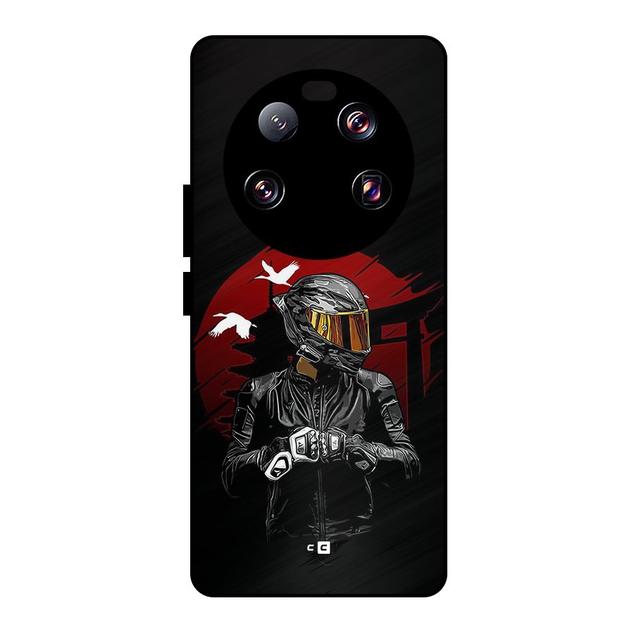 Moto Rider Ready Metal Back Case for Xiaomi 13 Ultra