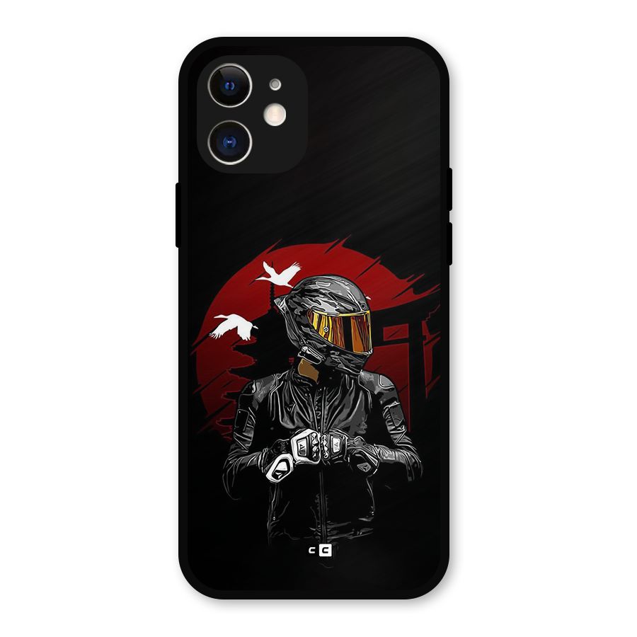 Moto Rider Ready Metal Back Case for iPhone 12