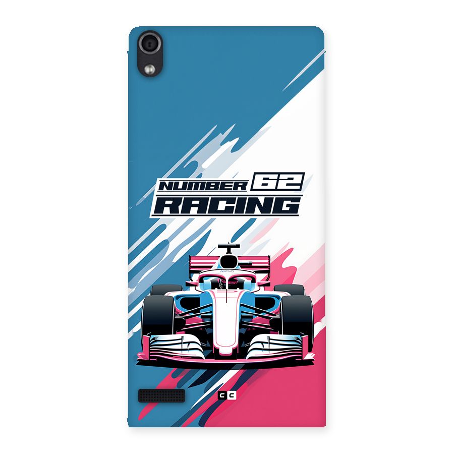 Motor Racing Back Case for Ascend P6