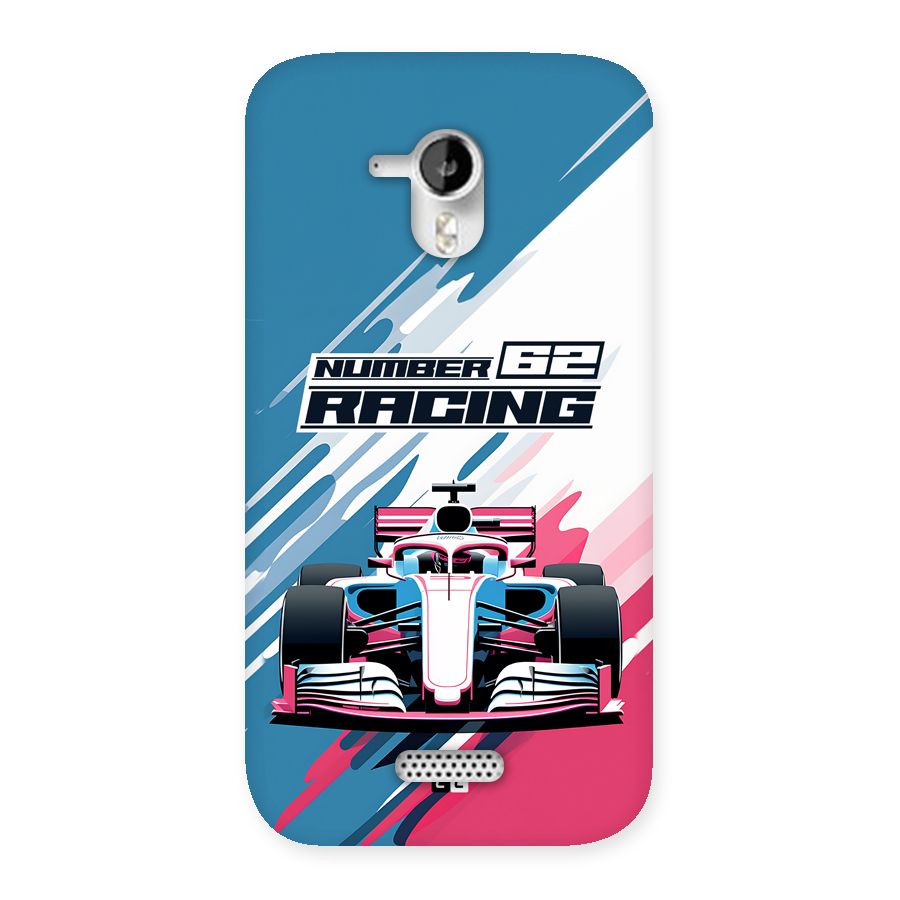 Motor Racing Back Case for Canvas HD A116