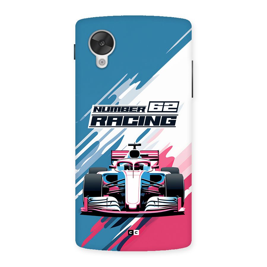 Motor Racing Back Case for Google Nexus 5