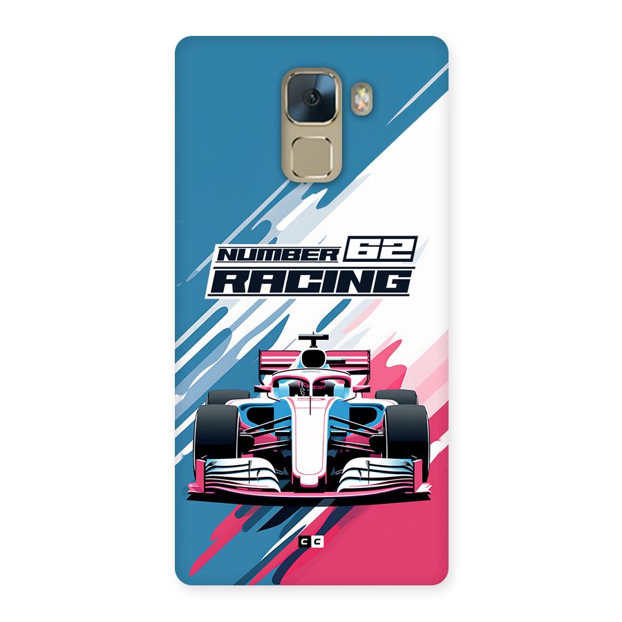 Motor Racing Back Case for Honor 7