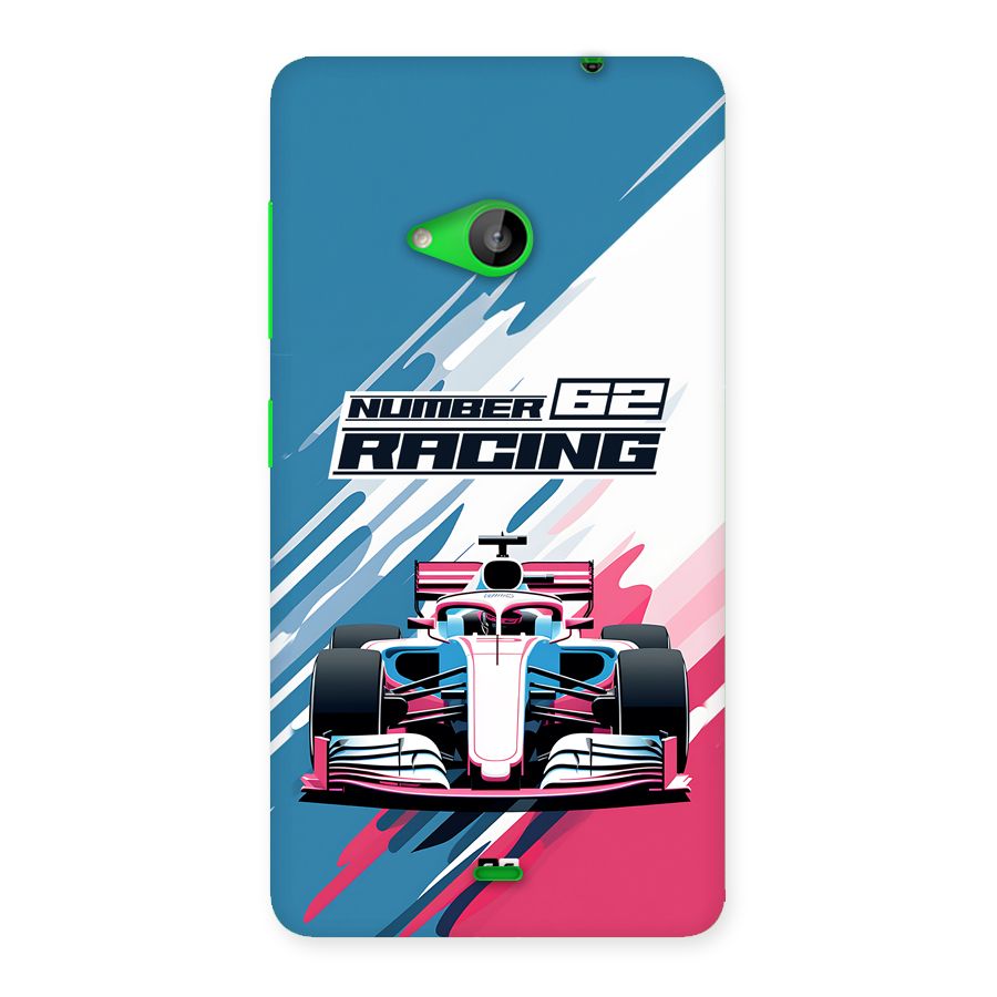 Motor Racing Back Case for Lumia 535