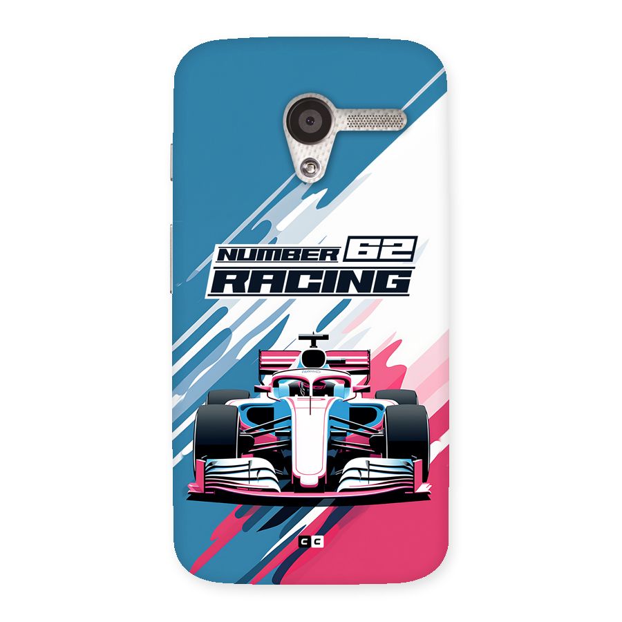 Motor Racing Back Case for Moto X