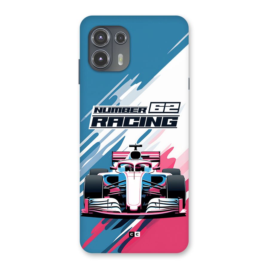 Motor Racing Back Case for Motorola Edge 20 Fusion
