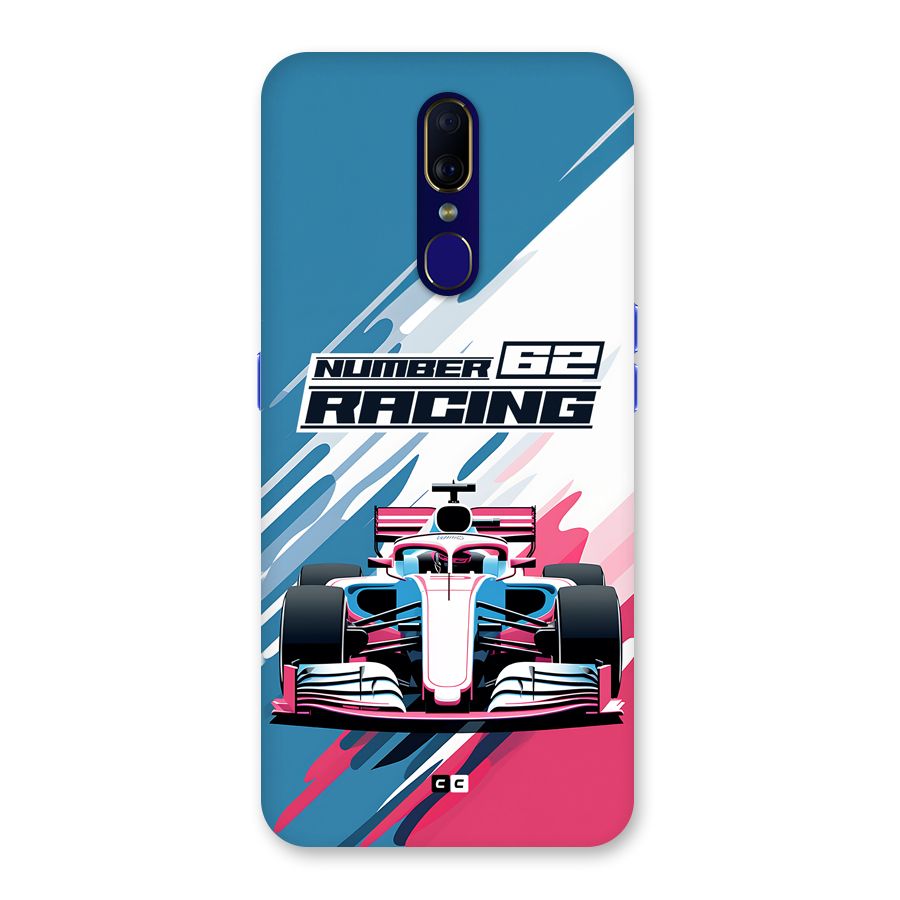 Motor Racing Back Case for Oppo A9