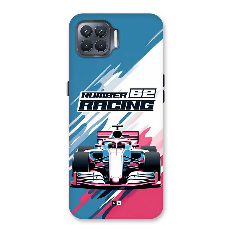 Motor Racing Back Case for Oppo F17 Pro