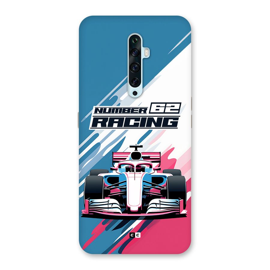 Motor Racing Back Case for Oppo Reno2 F