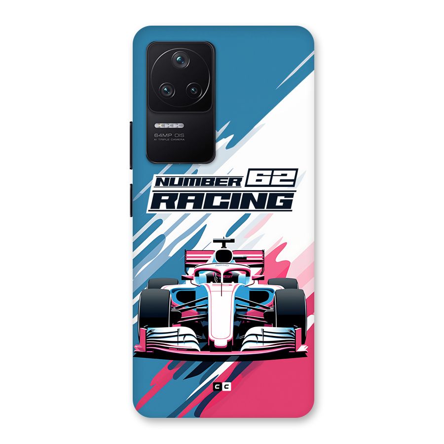 Motor Racing Back Case for Poco F4 5G