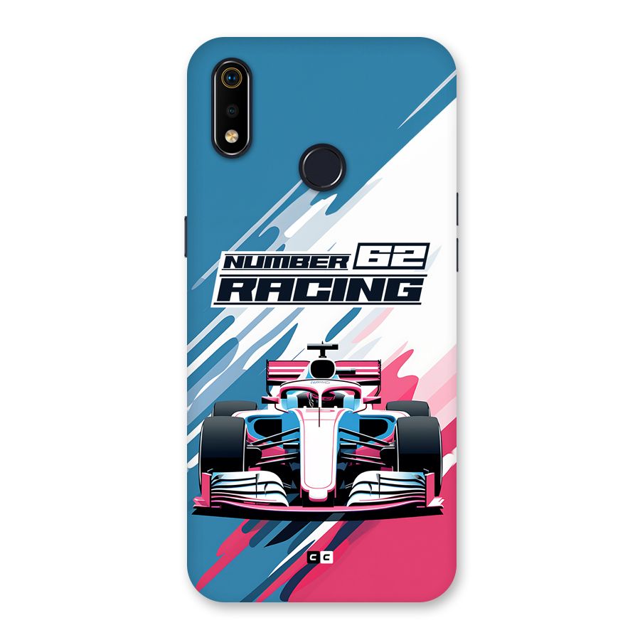 Motor Racing Back Case for Realme 3i