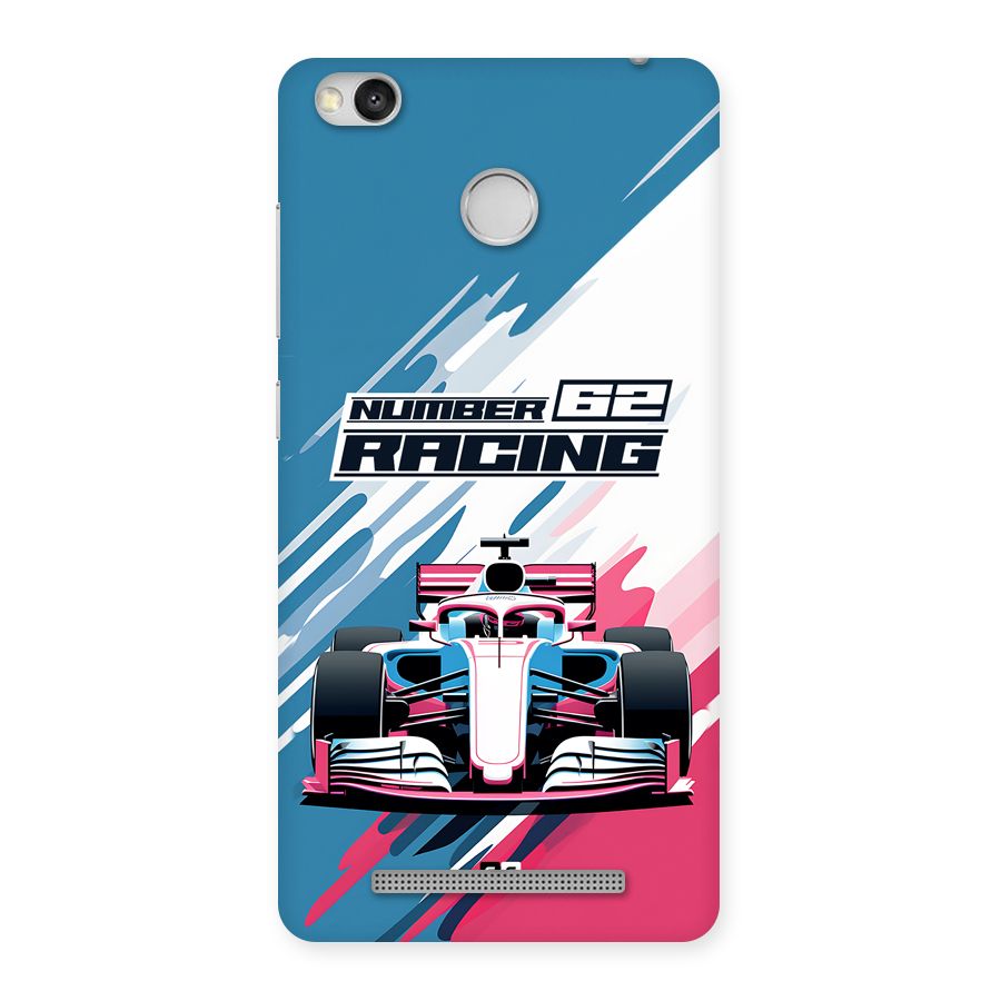 Motor Racing Back Case for Redmi 3S Prime