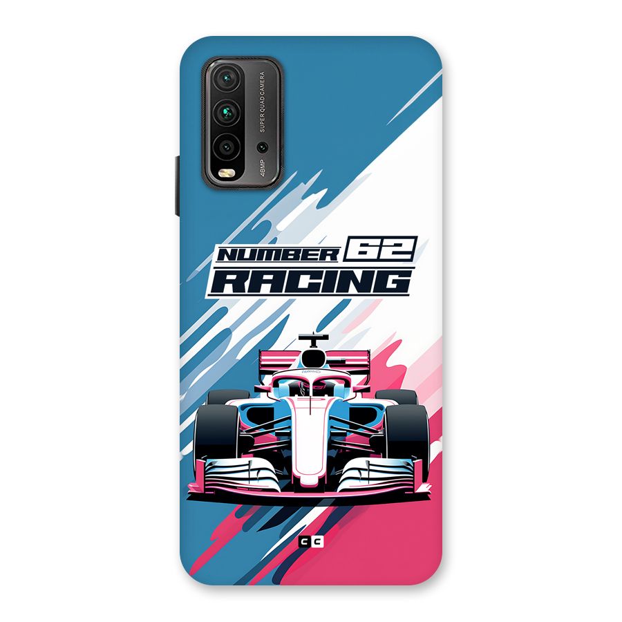 Motor Racing Back Case for Redmi 9 Power