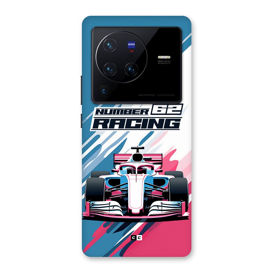 Motor Racing Back Case for Vivo X80 Pro