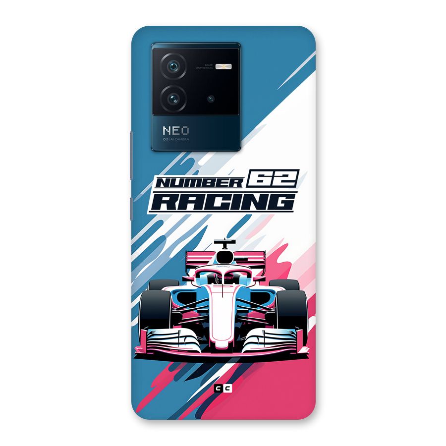 Motor Racing Back Case for Vivo iQOO Neo 6 5G