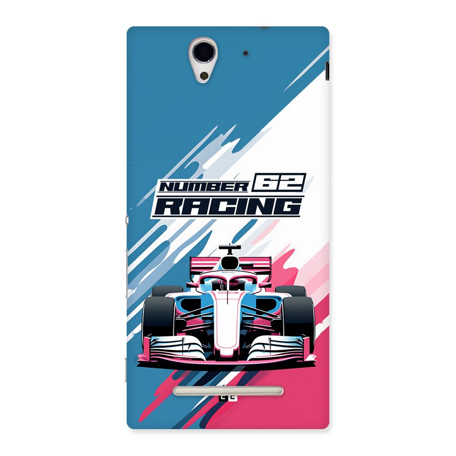 Motor Racing Back Case for Xperia C3