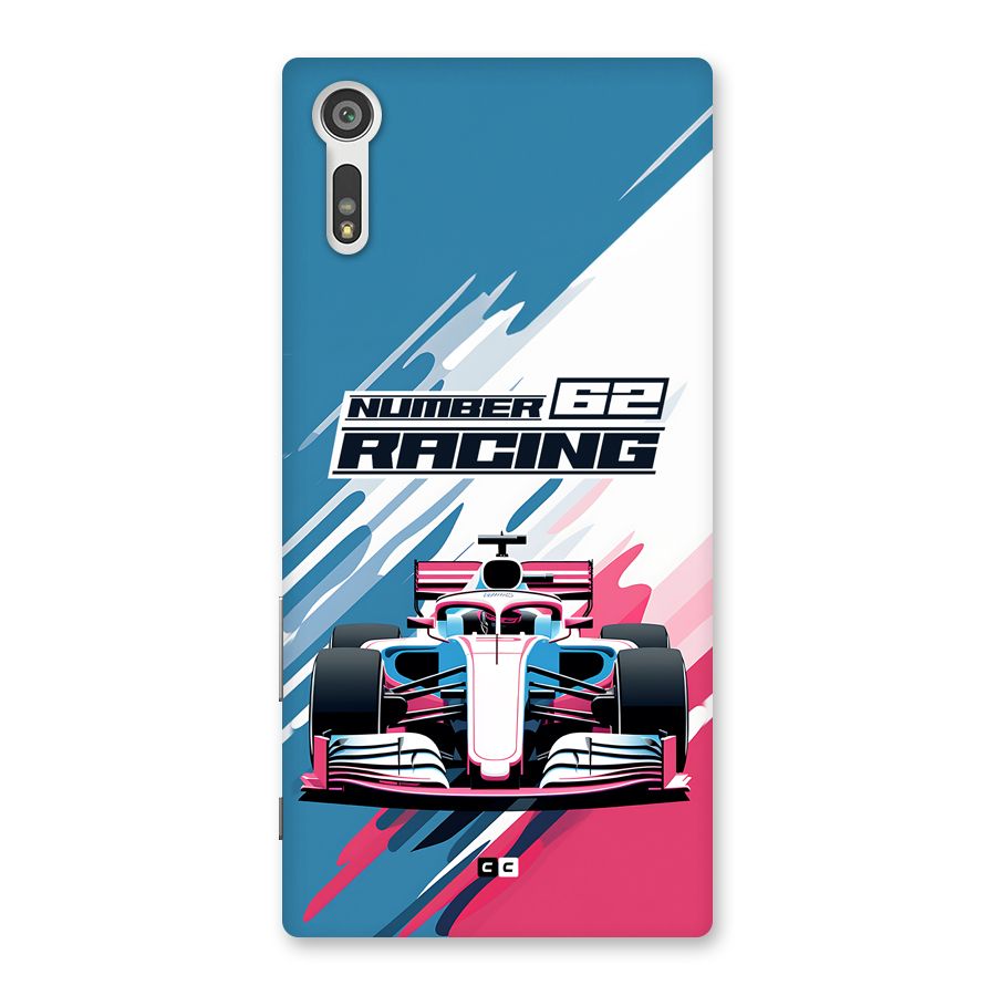 Motor Racing Back Case for Xperia XZ
