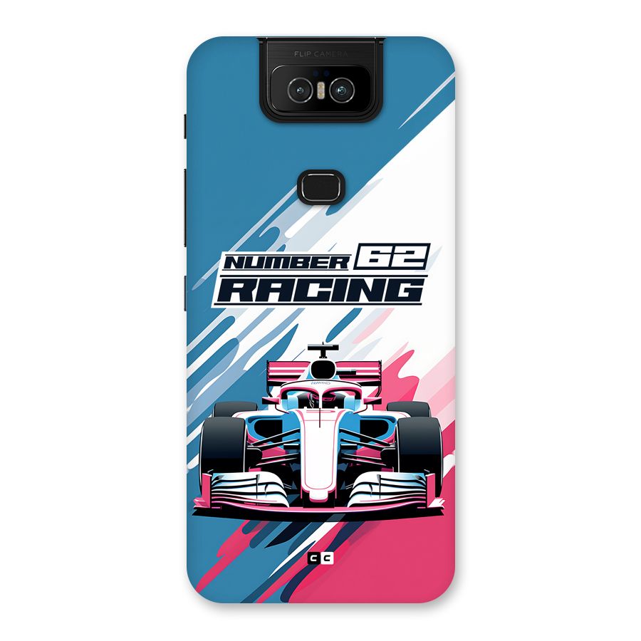 Motor Racing Back Case for Zenfone 6z