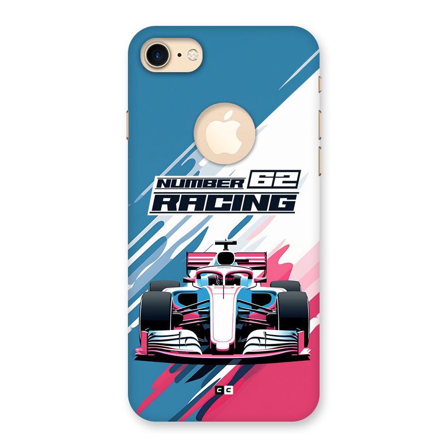 Motor Racing Back Case for iPhone 7 Logo Cut