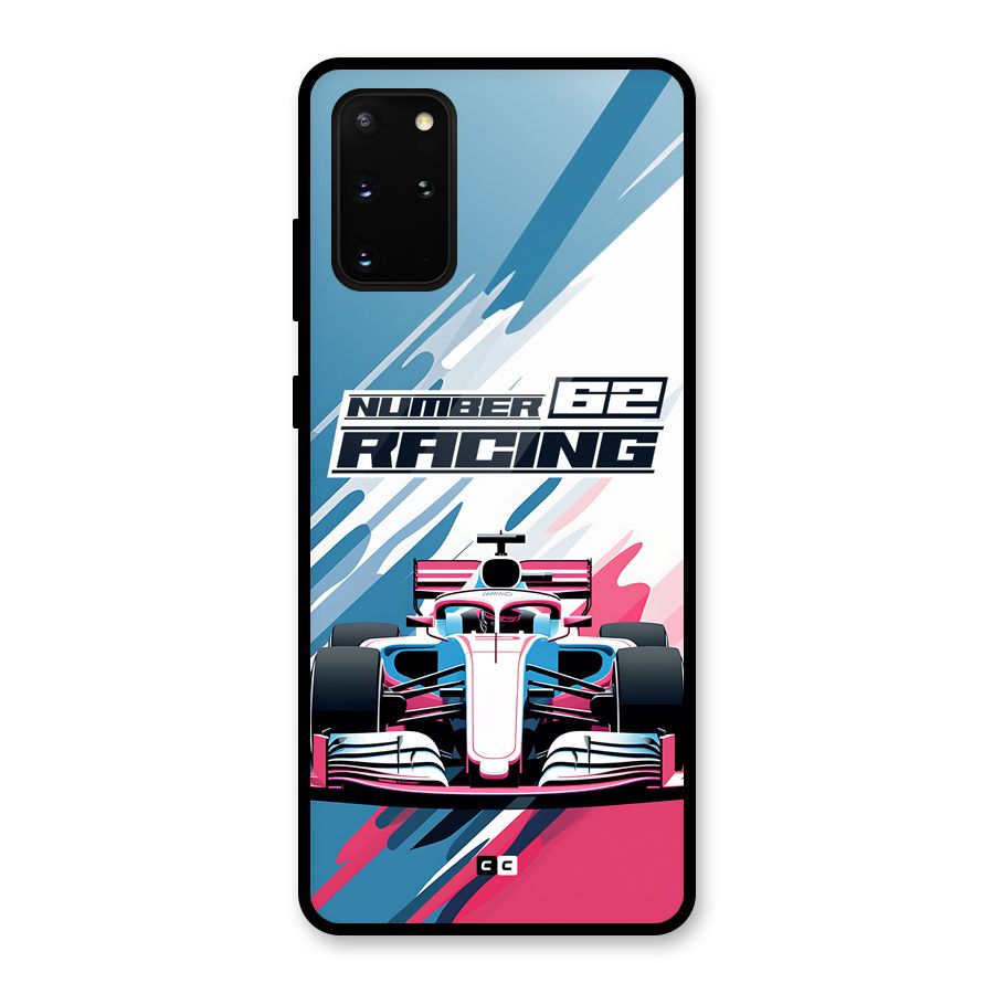 Motor Racing Glass Back Case for Galaxy S20 Plus