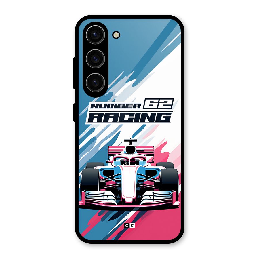 Motor Racing Glass Back Case for Galaxy S23