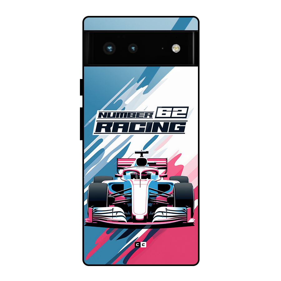 Motor Racing Glass Back Case for Google Pixel 6