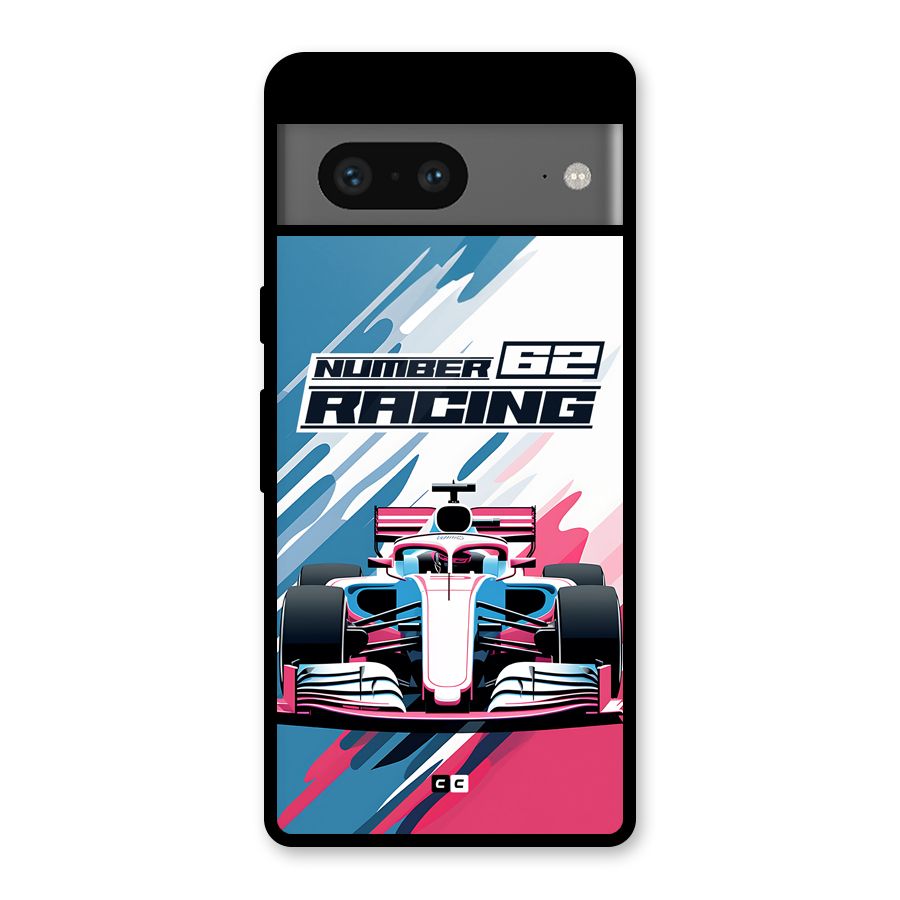 Motor Racing Glass Back Case for Google Pixel 7