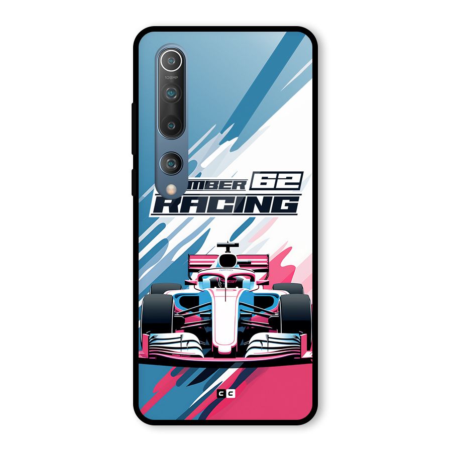 Motor Racing Glass Back Case for Mi 10