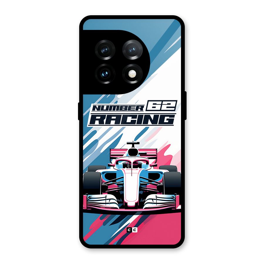 Motor Racing Glass Back Case for OnePlus 11