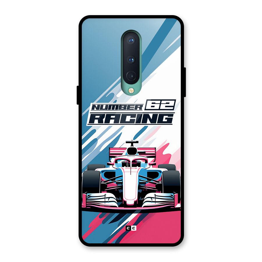 Motor Racing Glass Back Case for OnePlus 8