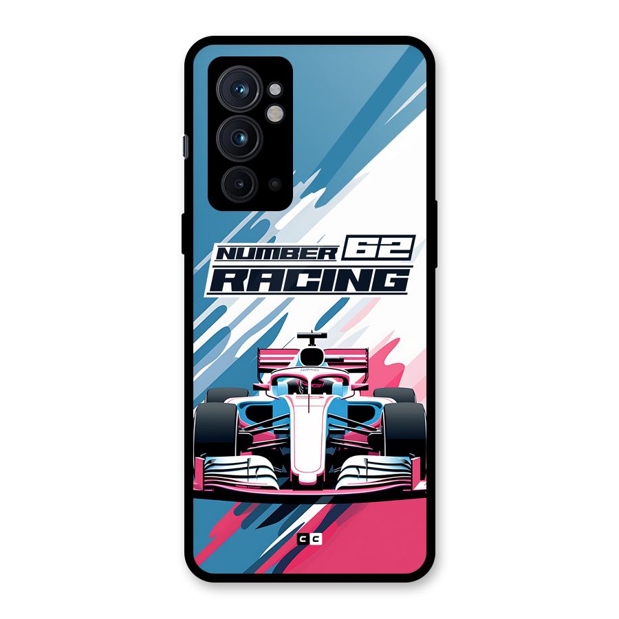 Motor Racing Glass Back Case for OnePlus 9RT 5G