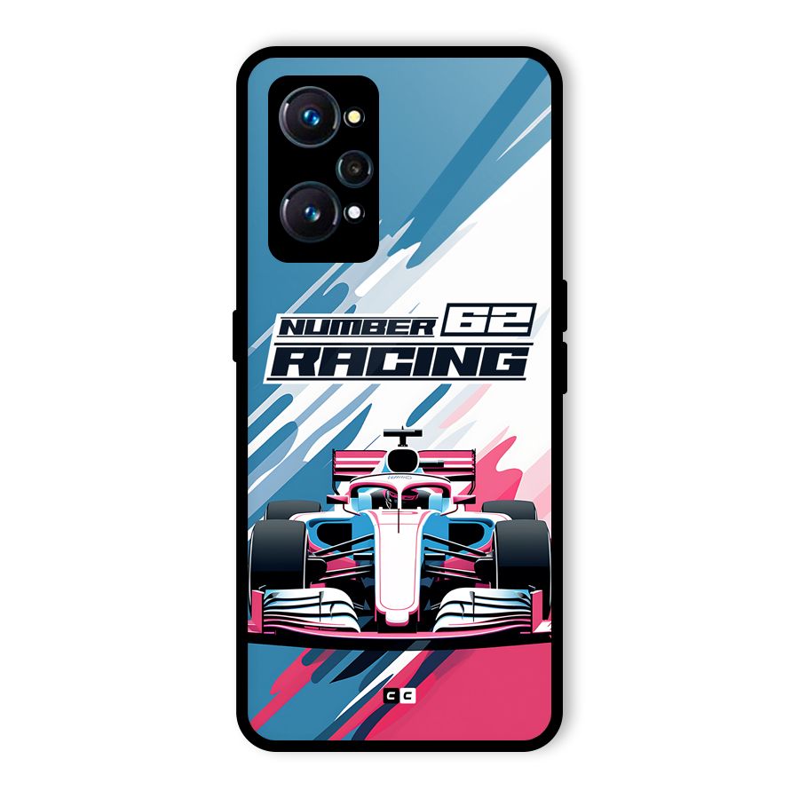 Motor Racing Glass Back Case for Realme GT Neo2