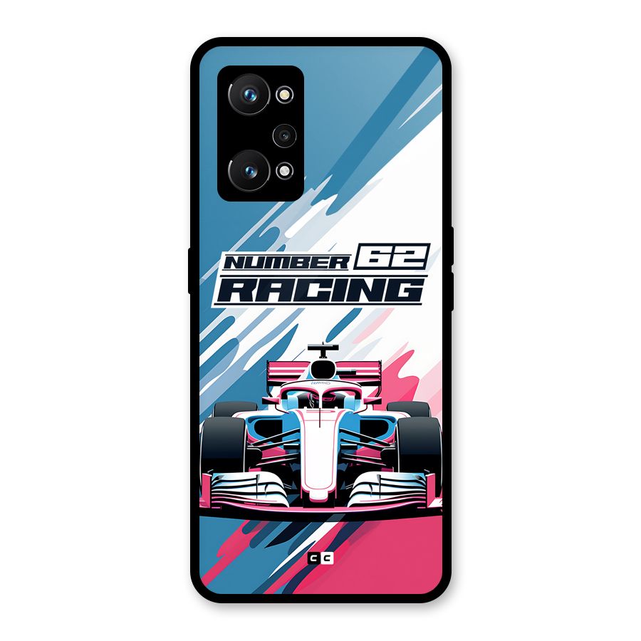 Motor Racing Glass Back Case for Realme GT Neo 3T