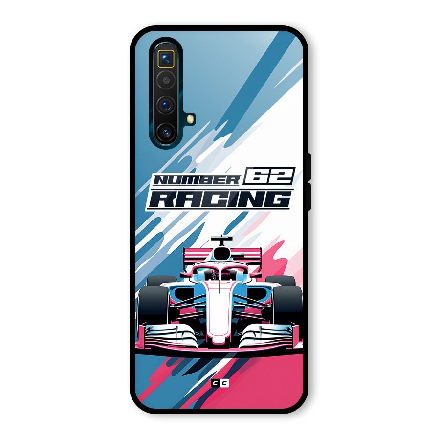 Motor Racing Glass Back Case for Realme X3 SuperZoom