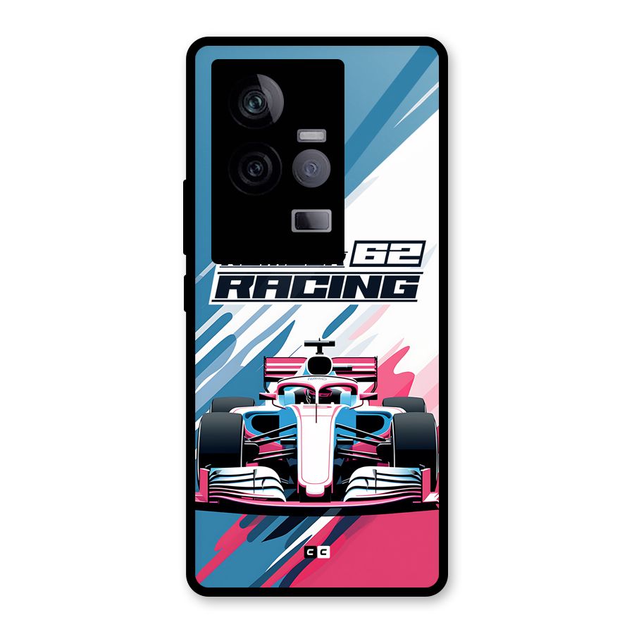 Motor Racing Glass Back Case for Vivo iQOO 11 5G