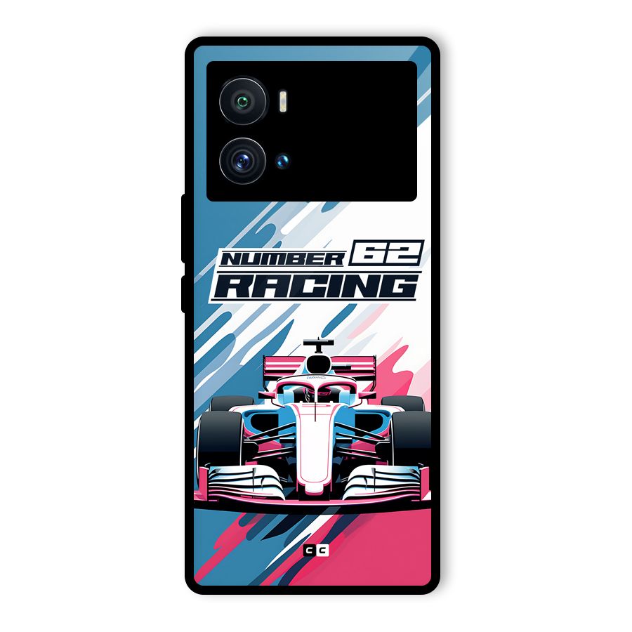 Motor Racing Glass Back Case for Vivo iQOO 9 Pro