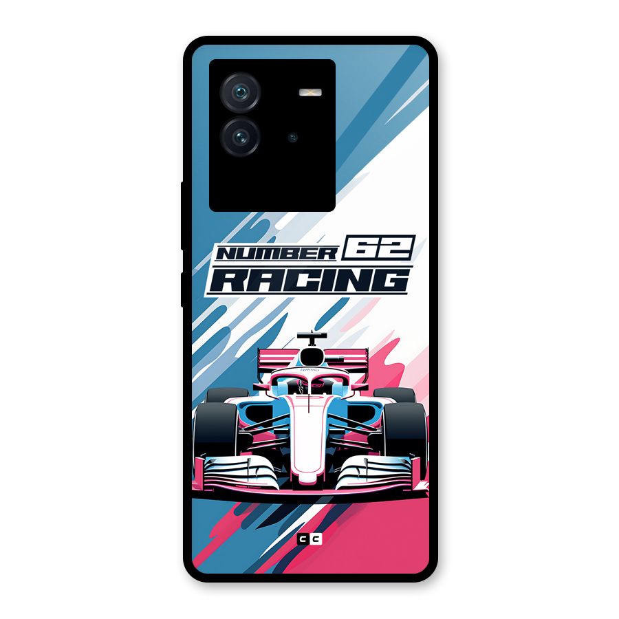 Motor Racing Glass Back Case for Vivo iQOO Neo 6 5G