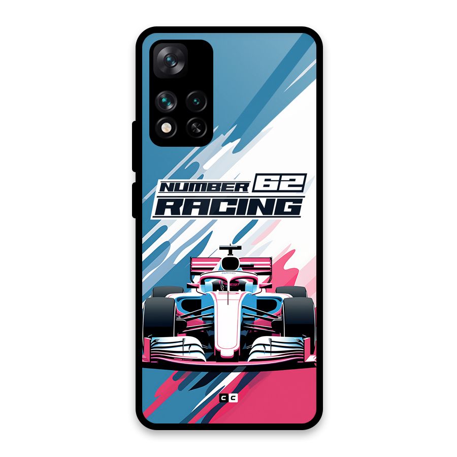 Motor Racing Glass Back Case for Xiaomi 11i HyperCharge 5G