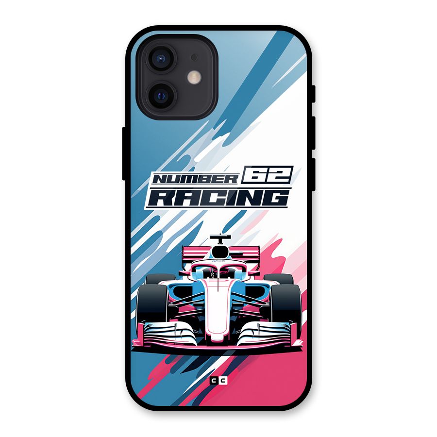 Motor Racing Glass Back Case for iPhone 12