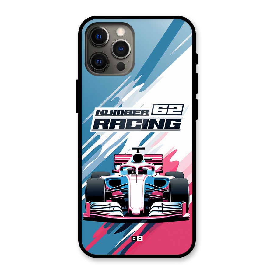 Motor Racing Glass Back Case for iPhone 12 Pro Max