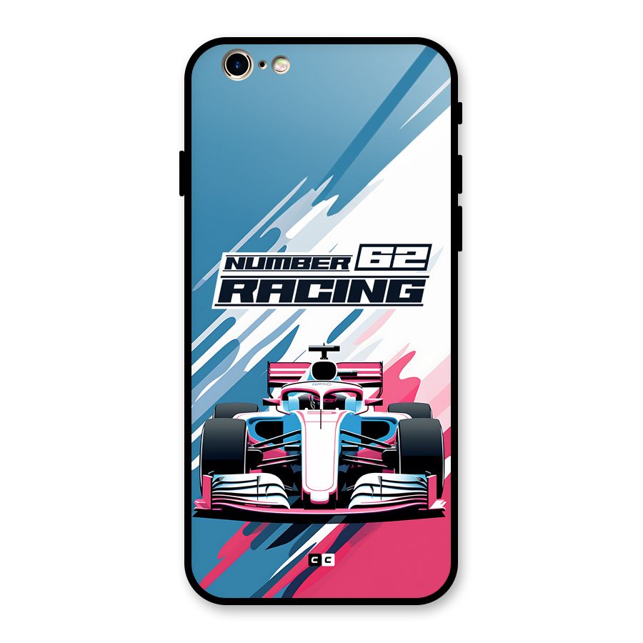 Motor Racing Glass Back Case for iPhone 6 6S