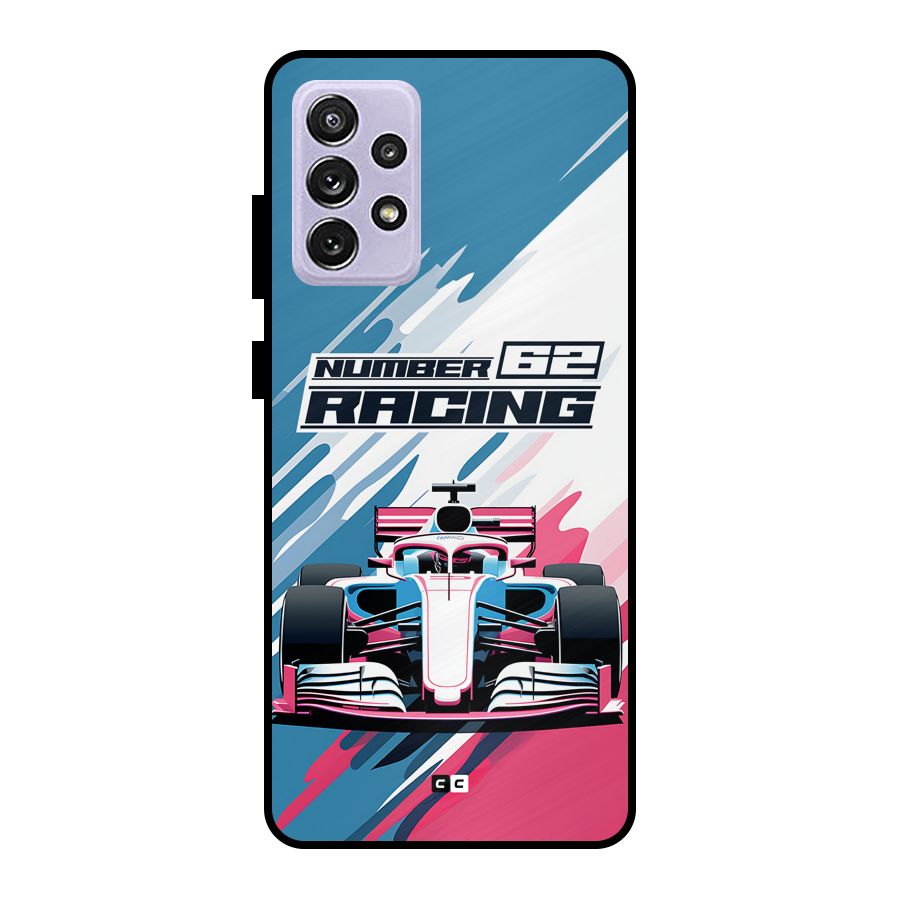 Motor Racing Metal Back Case for Galaxy A72