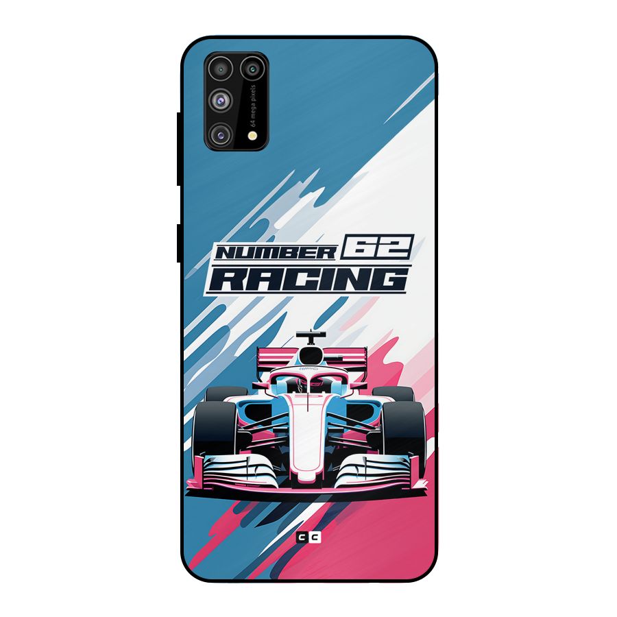 Motor Racing Metal Back Case for Galaxy F41