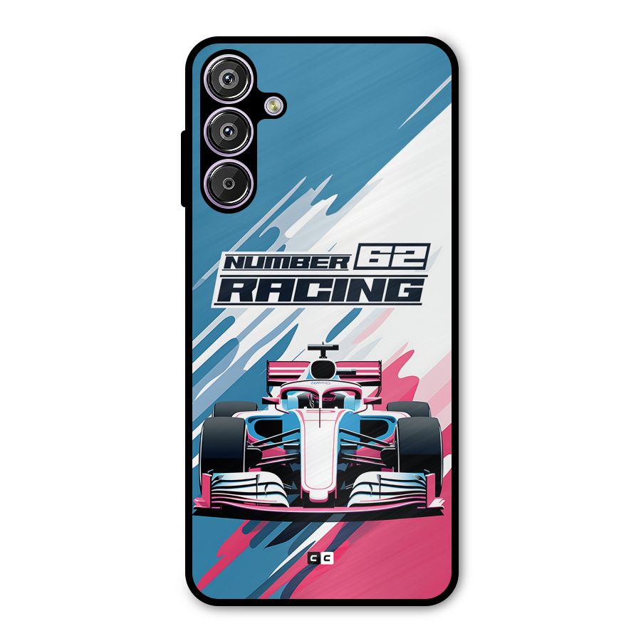 Motor Racing Metal Back Case for Galaxy M15