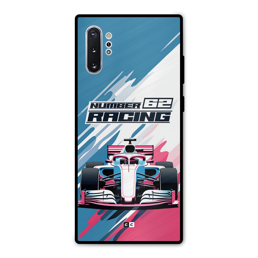 Motor Racing Metal Back Case for Galaxy Note 10 Plus