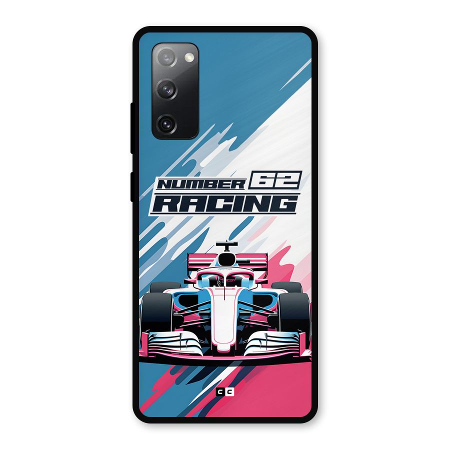 Motor Racing Metal Back Case for Galaxy S20 FE 5G